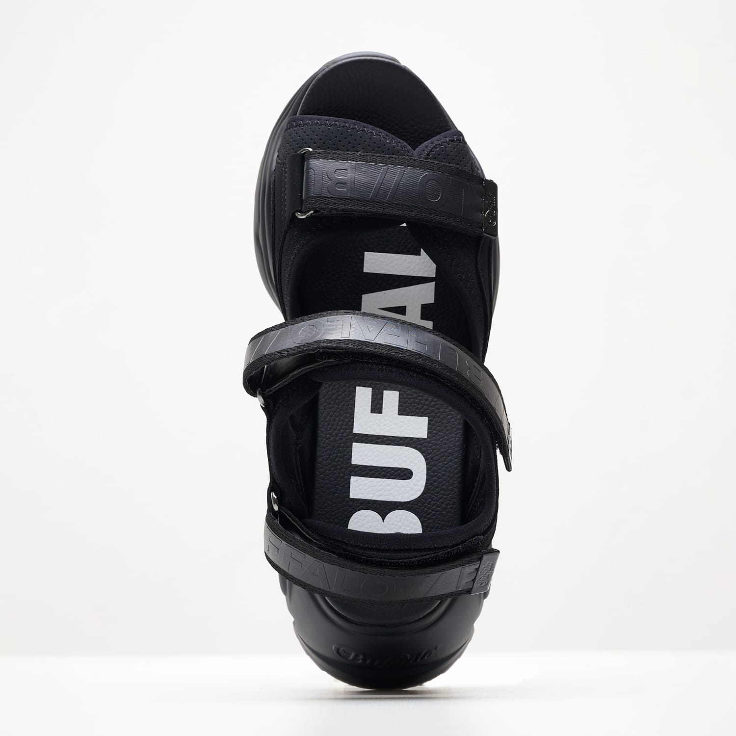Sandals Buffalo Binary.O-Black