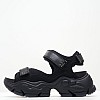 Sandals Buffalo Binary.O-Black