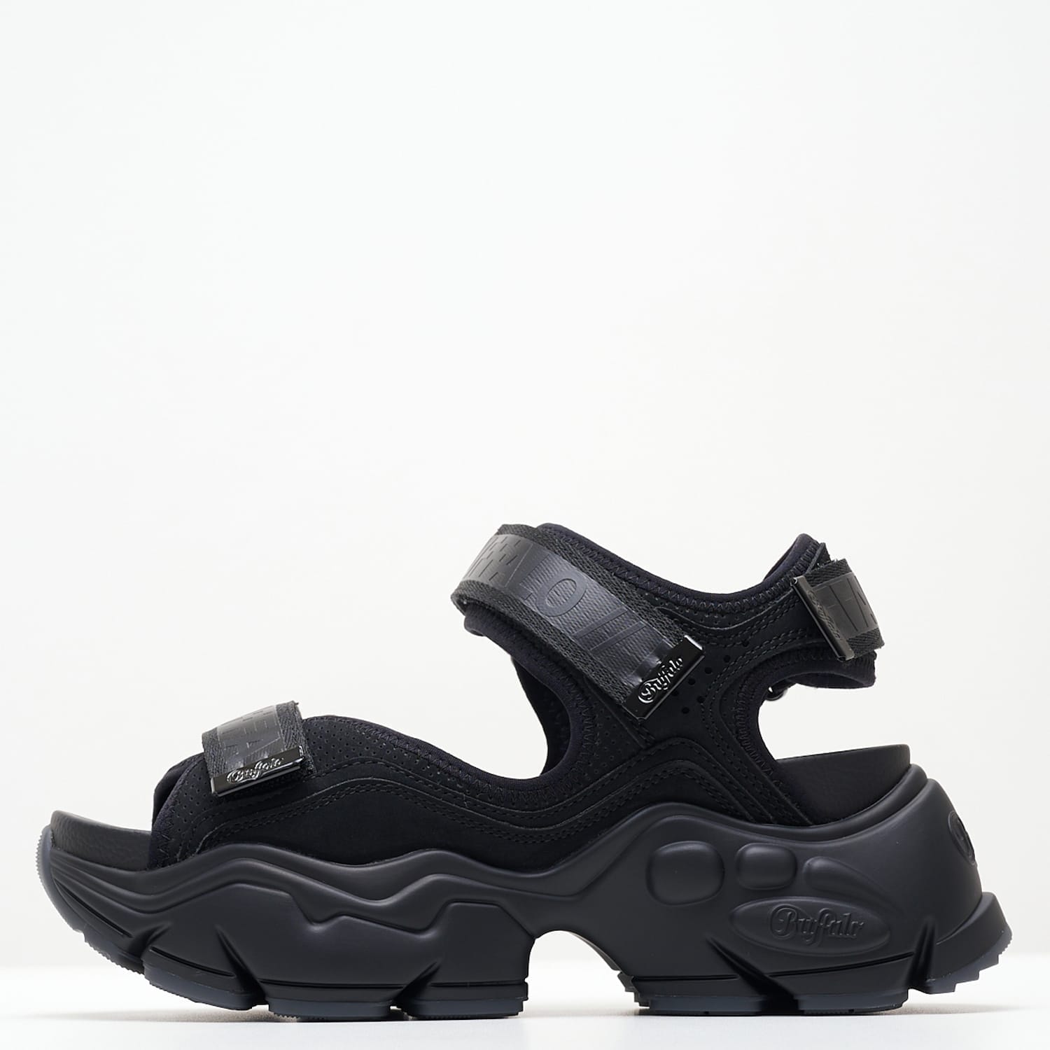 Γυναικεία Πέδιλα Binary.O Μαύρο ECOleather Buffalo