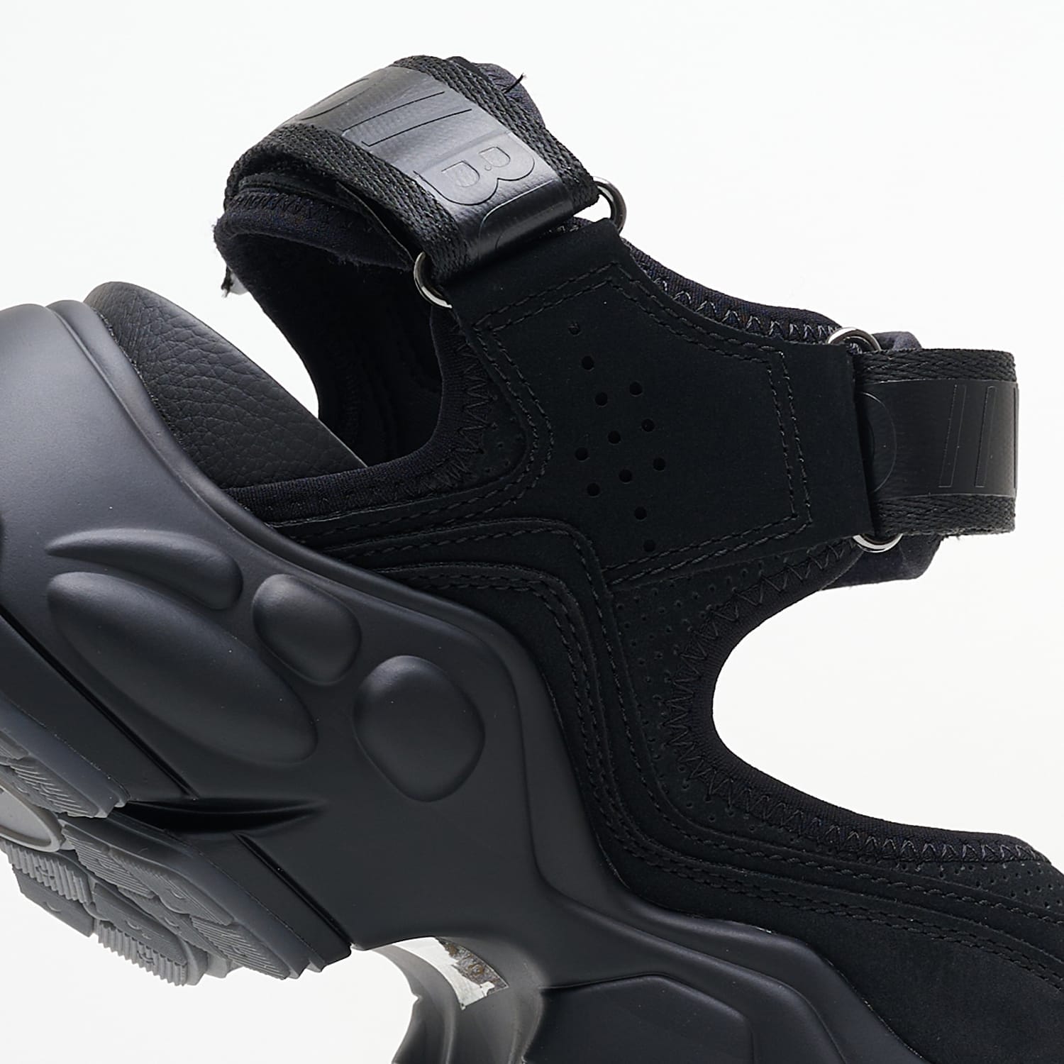 Sandals Buffalo Binary.O-Black
