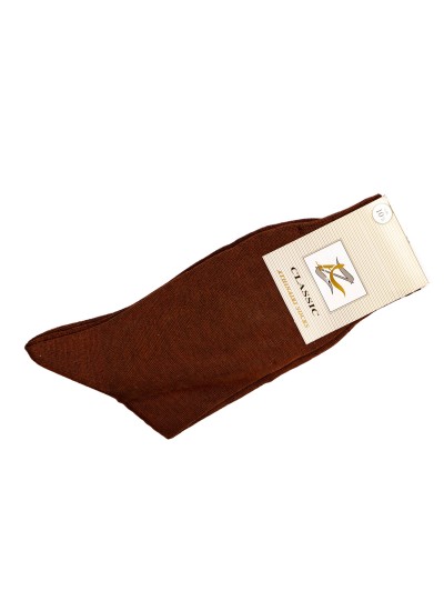 Κάλτσες Socks.W16 Καφέ Βαμβάκι Mortoglou