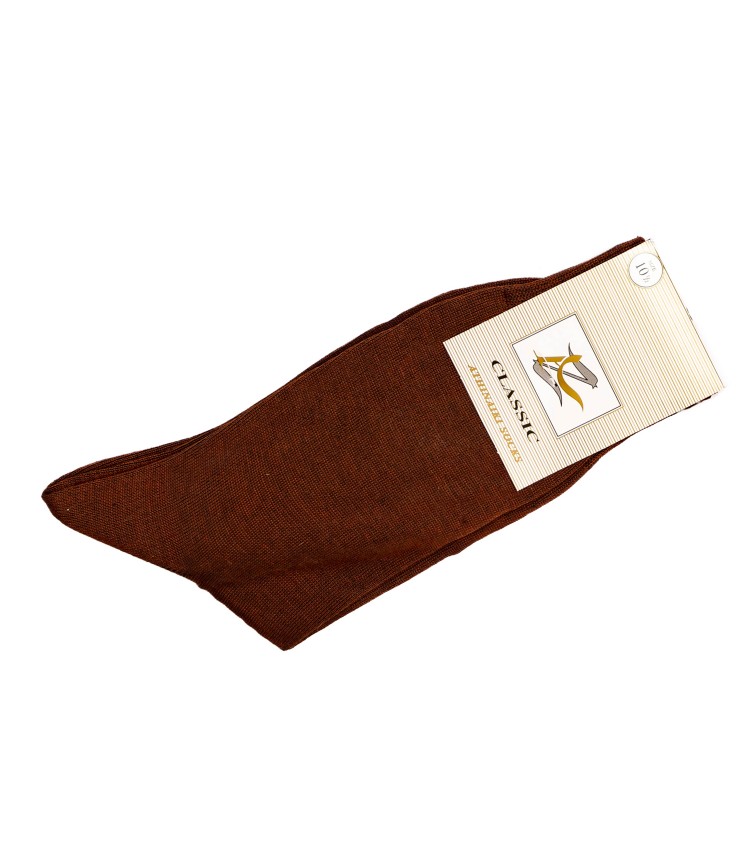Socks.W16 Brown Cotton Mortoglou Socks.W16 Brown Cotton Mortoglou