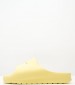 Γυναικείες Σαγιονάρες & Πέδιλα Croco.V2 Κίτρινο Καουτσούκ Lacoste