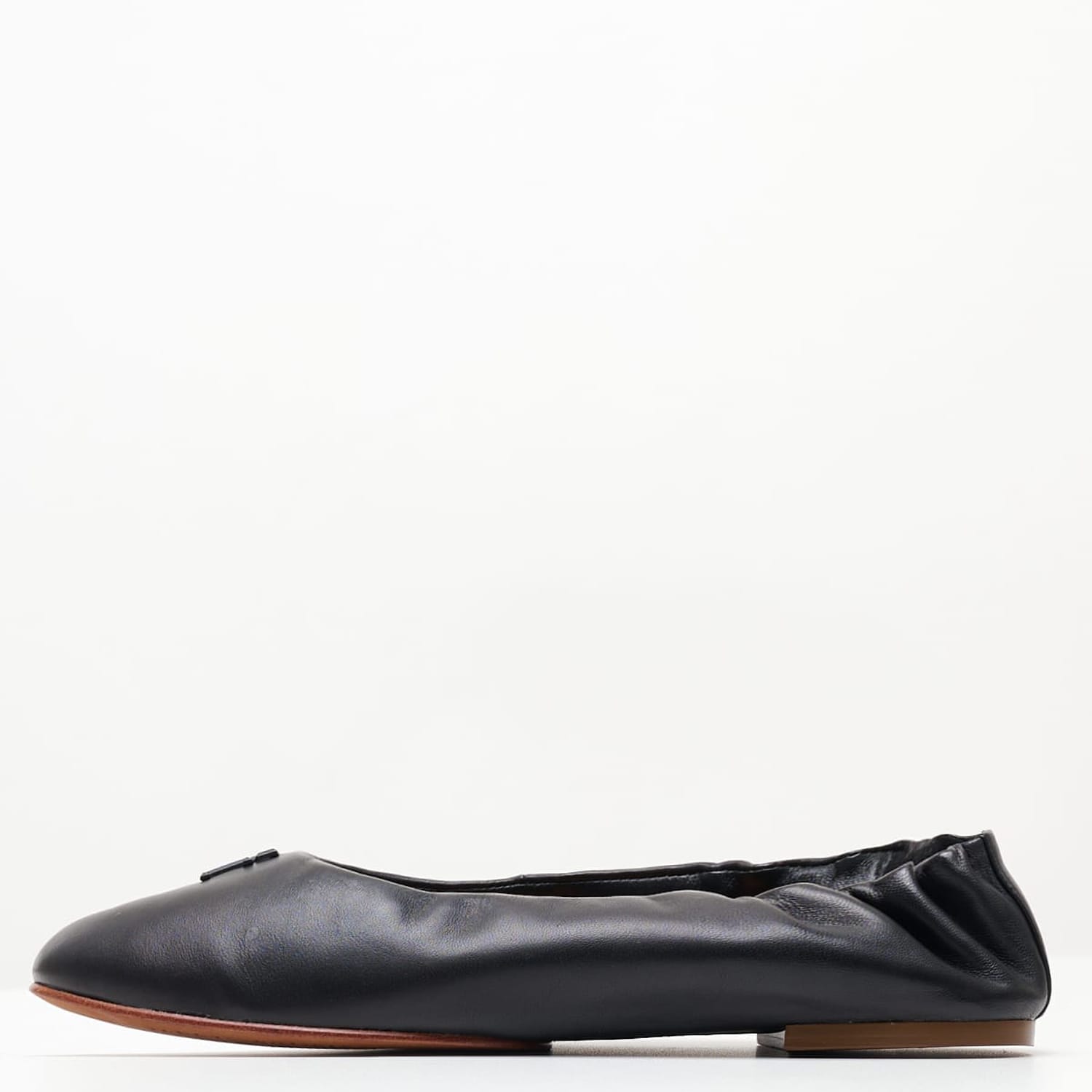 Γυναικείες Μπαλαρίνες Elastic.Ballerina Μαύρο Δέρμα Tommy Hilfiger