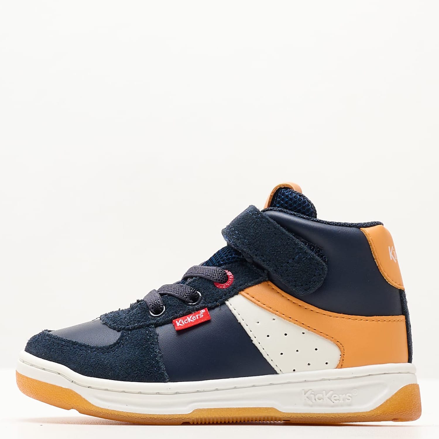 Παιδικά Μποτάκια Kickalien Μπλε Δέρμα Kickers