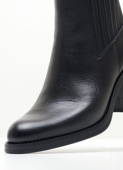 Women Boots 2403 Black Leather Alpe