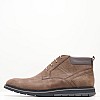 Men Boots 3602 Taupe Nubuck Leather Damiani Men Boots 3602 Taupe Nubuck Leather Damiani