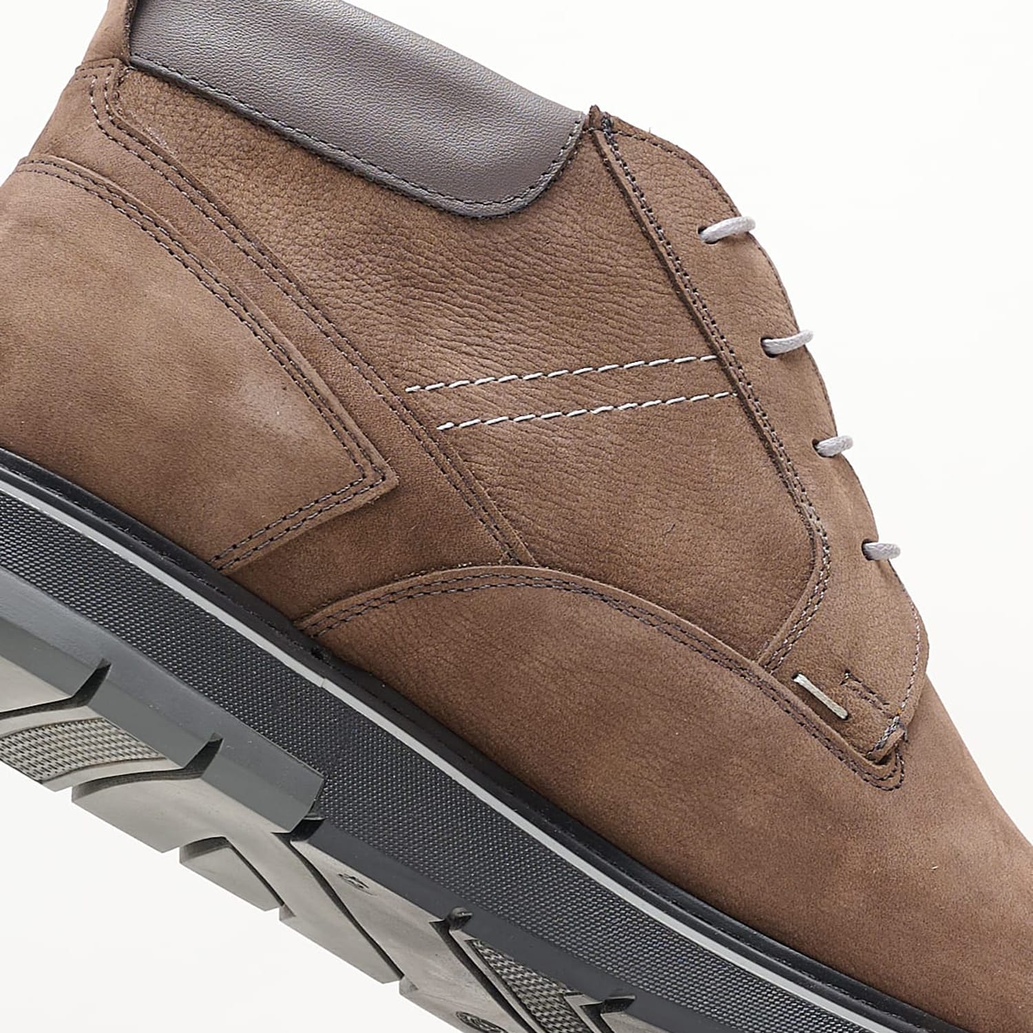 Men Boots 3602 Taupe Nubuck Leather Damiani Men Boots 3602 Taupe Nubuck Leather Damiani