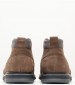 Men Boots 3602 Taupe Nubuck Leather Damiani