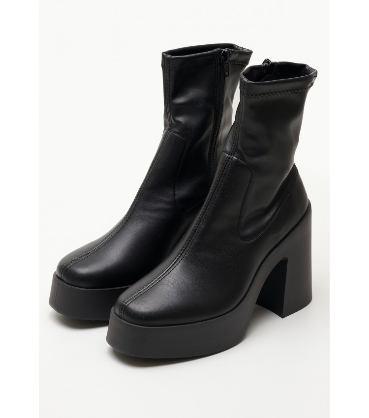 Women Boots Kirez Black ECOleather Mexx