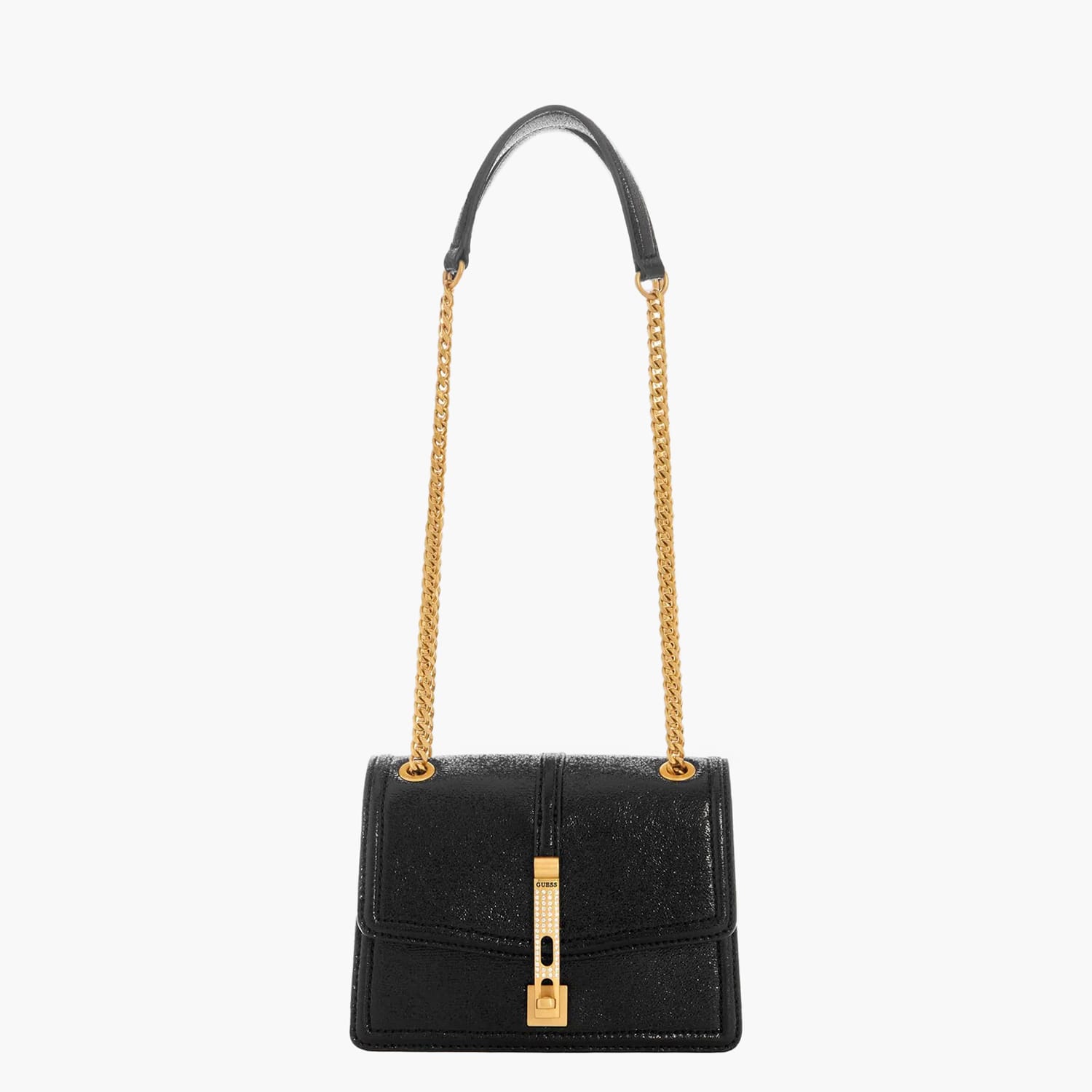 Γυναικείες Τσάντες Gilded.Mini Μαύρο ECOleather Guess