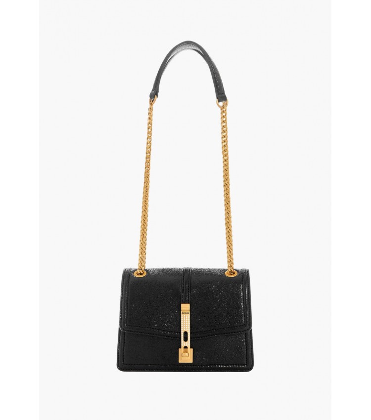 Women Bags Gilded.Mini Black ECOleather Guess