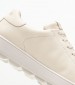 Women Casual Shoes Spherica.Ecb Beige Leather Geox