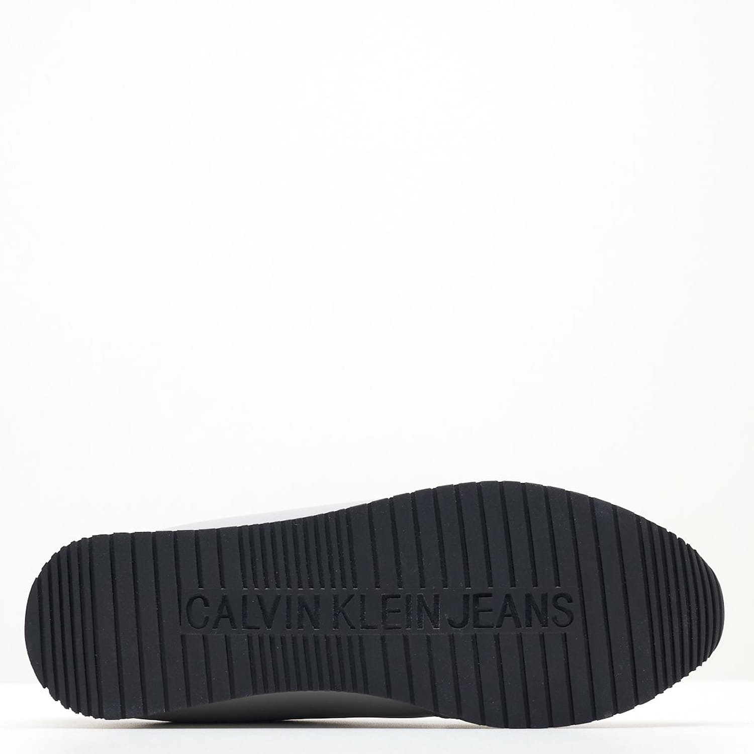 Ανδρικά Παπούτσια Casual Retro.Sat Γκρι Δέρμα Calvin Klein