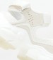 Women Sandals Binary.O White ECOleather Buffalo