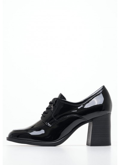 Γυναικεία Μοκασίνια 23300.Pat Μαύρο ECOleather Tamaris