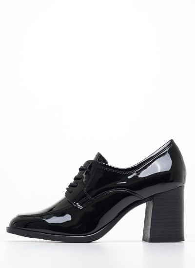 Γυναικεία Μοκασίνια 23300.Pat Μαύρο ECOleather Tamaris