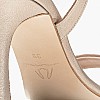 Women Sandals 75602 Platinum Leather Mourtzi Women Sandals 75602 Platinum Leather Mourtzi