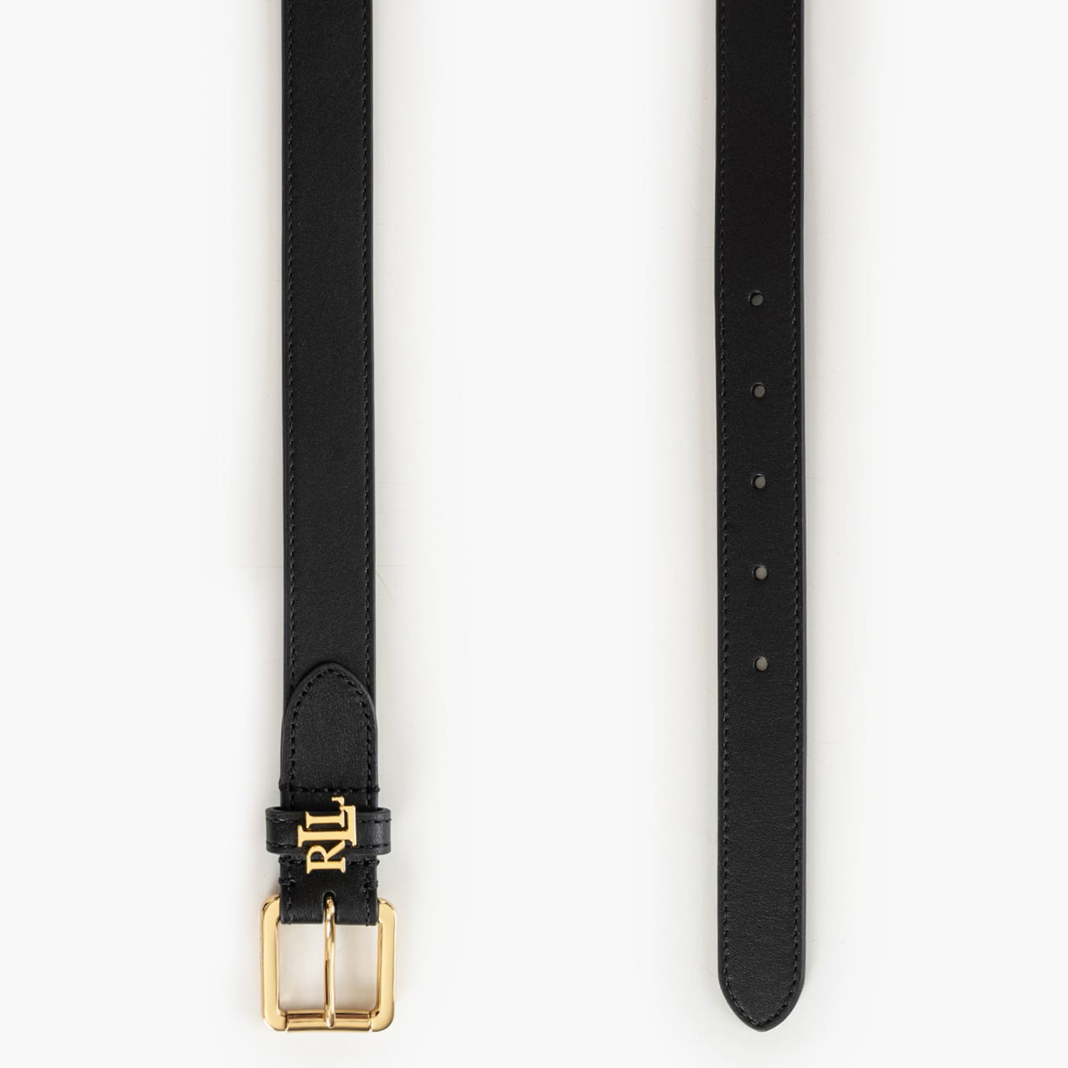 Γυναικείες Ζώνες 412968763 Μαύρο Δέρμα Ralph Lauren