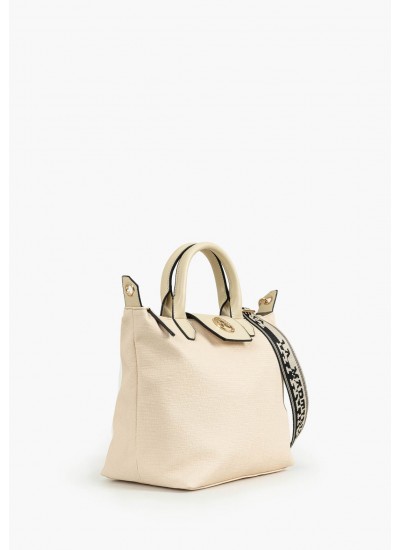 Γυναικείες Τσάντες Catarina.Sml Μπεζ ECOleather La Martina