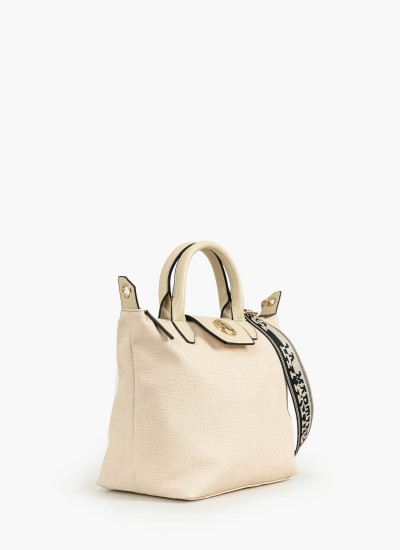 Γυναικείες Τσάντες Catarina.Sml Μπεζ ECOleather La Martina