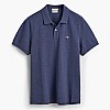 Men T-Shirts Polo.Original.M.2 DarkBlue Cotton GANT Men T-Shirts Polo.Original.M.2 DarkBlue Cotton GANT