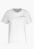Women T-Shirts - Tops Reg.Shield.W White Cotton GANT