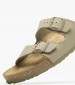Ανδρικές Σαγιονάρες & Πέδιλα Arizona.Fk.M Χακί ECOleather Birkenstock Ανδρικές Σαγιονάρες & Πέδιλα Arizona.Fk.M Χακί ECOleather Birkenstock