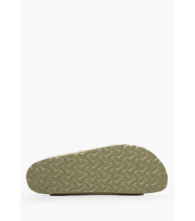 Ανδρικές Σαγιονάρες & Πέδιλα Arizona.Fk.M Χακί ECOleather Birkenstock Ανδρικές Σαγιονάρες & Πέδιλα Arizona.Fk.M Χακί ECOleather Birkenstock
