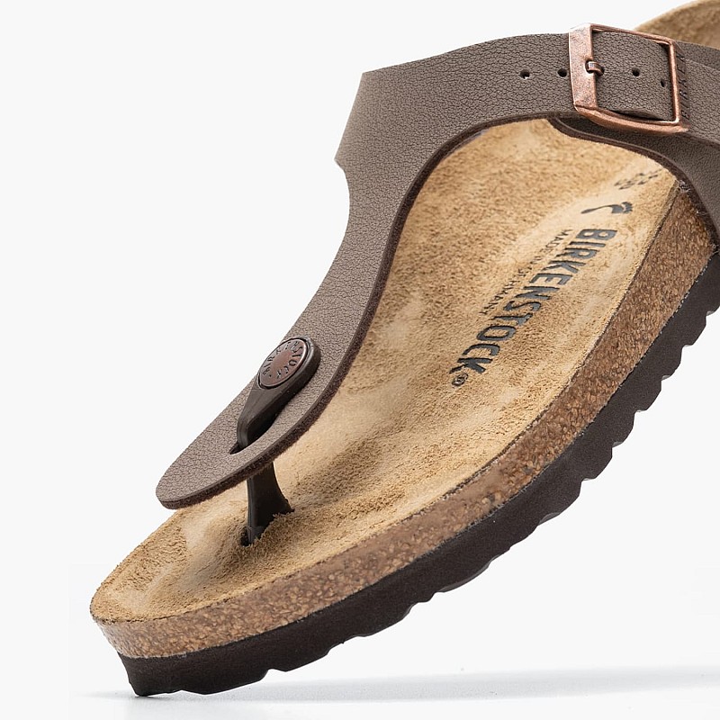 Γυναικεία Flats Gizeh.Bs.Nrw Καφέ ECOleather Birkenstock
