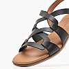 Γυναικεία Flats 3080 Μαύρο Δέρμα Eva Frutos Γυναικεία Flats 3080 Μαύρο Δέρμα Eva Frutos