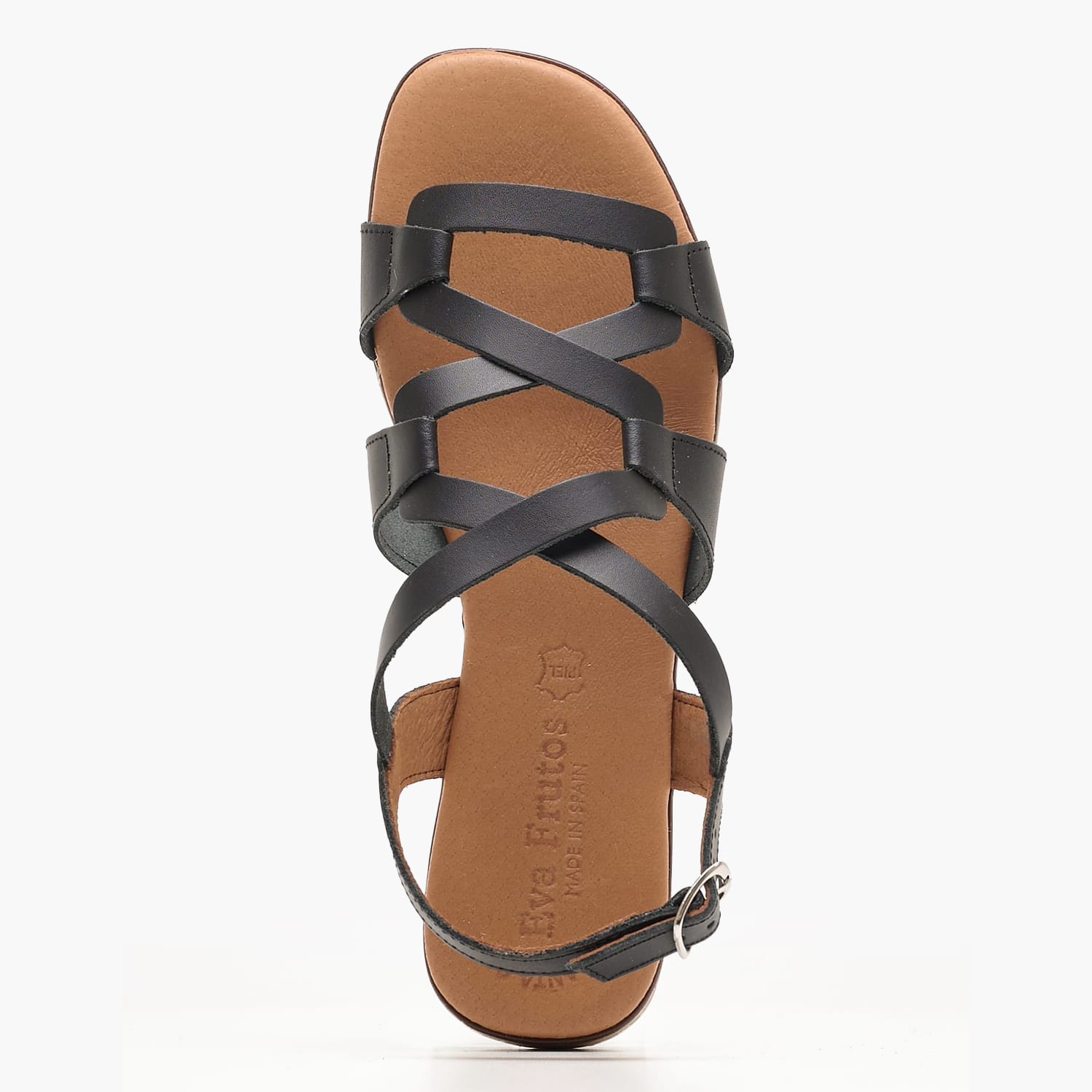 Γυναικεία Flats 3080 Μαύρο Δέρμα Eva Frutos Γυναικεία Flats 3080 Μαύρο Δέρμα Eva Frutos