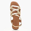 Γυναικεία Flats 3080 Χρυσό Δέρμα Eva Frutos Γυναικεία Flats 3080 Χρυσό Δέρμα Eva Frutos