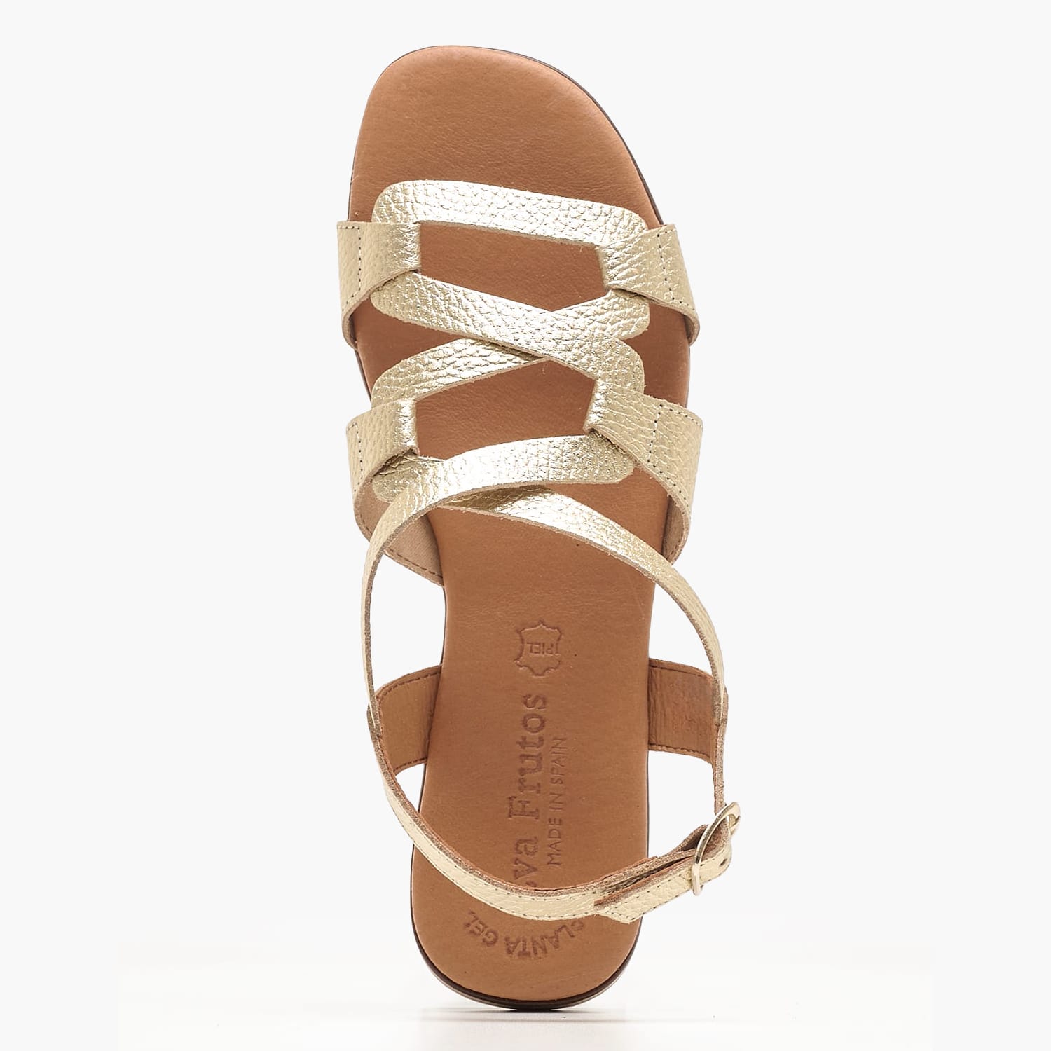 Γυναικεία Flats 3080 Χρυσό Δέρμα Eva Frutos Γυναικεία Flats 3080 Χρυσό Δέρμα Eva Frutos