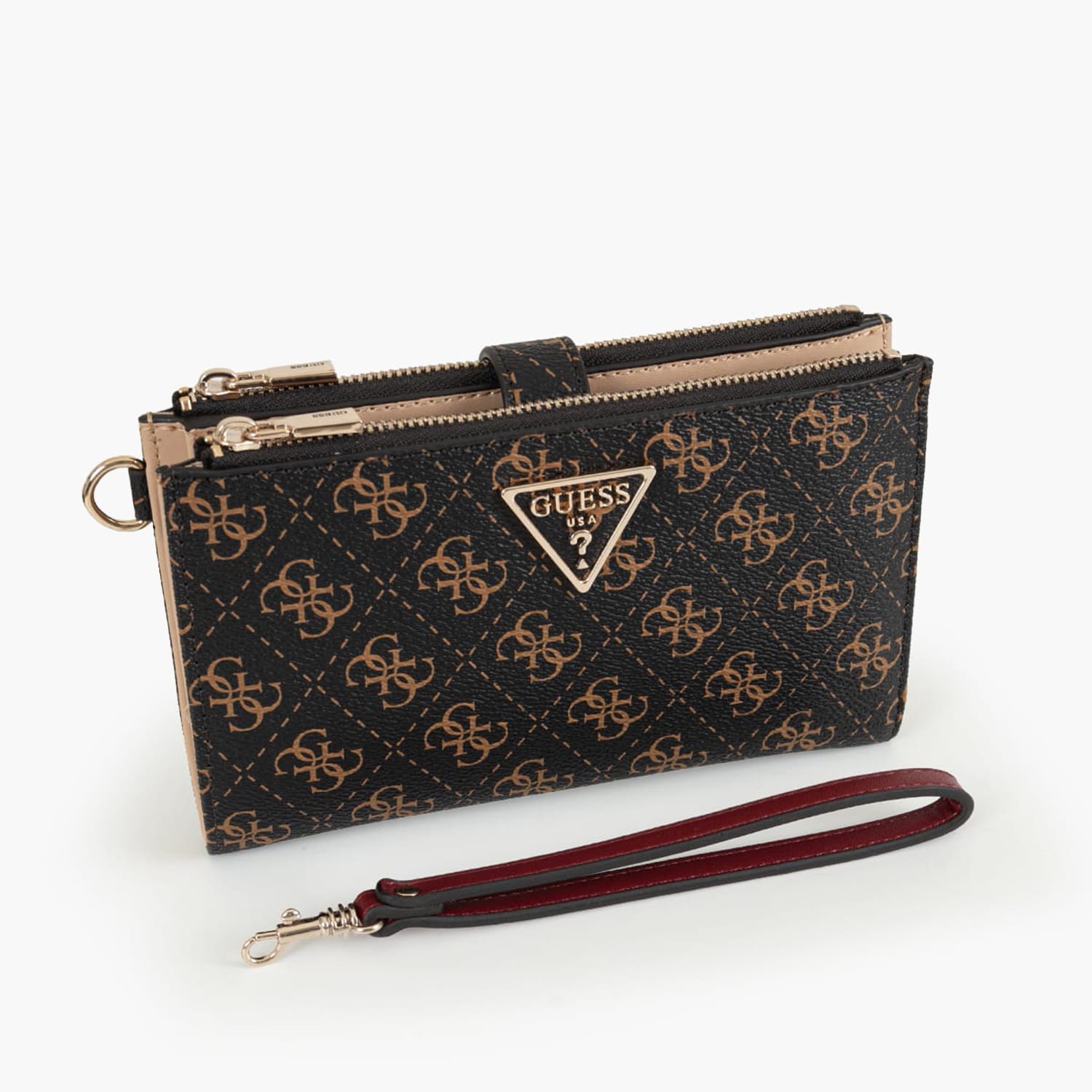 Γυναικεία Πορτοφόλια Laurel.D.Org Καφέ ECOleather Guess Γυναικεία Πορτοφόλια Laurel.D.Org Καφέ ECOleather Guess