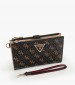 Γυναικεία Πορτοφόλια Laurel.D.Org Καφέ ECOleather Guess Γυναικεία Πορτοφόλια Laurel.D.Org Καφέ ECOleather Guess