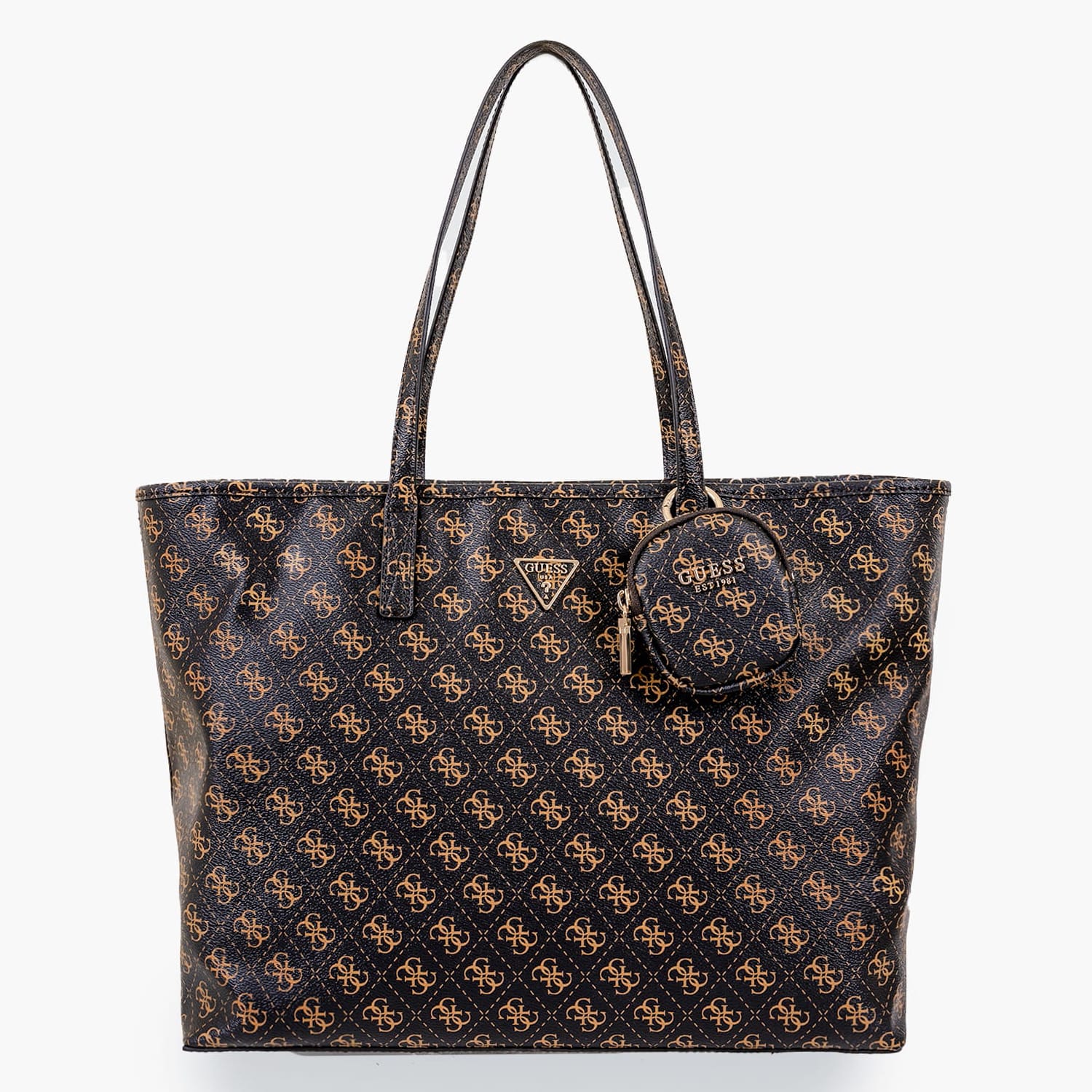 Γυναικείες Τσάντες Power.2Play Καφέ ECOleather Guess