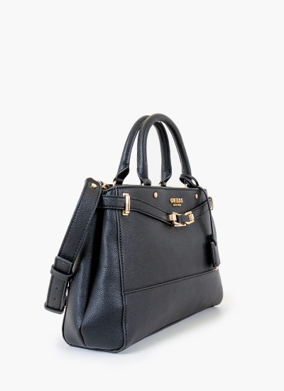 Γυναικείες Τσάντες Silvye Μαύρο ECOleather Guess