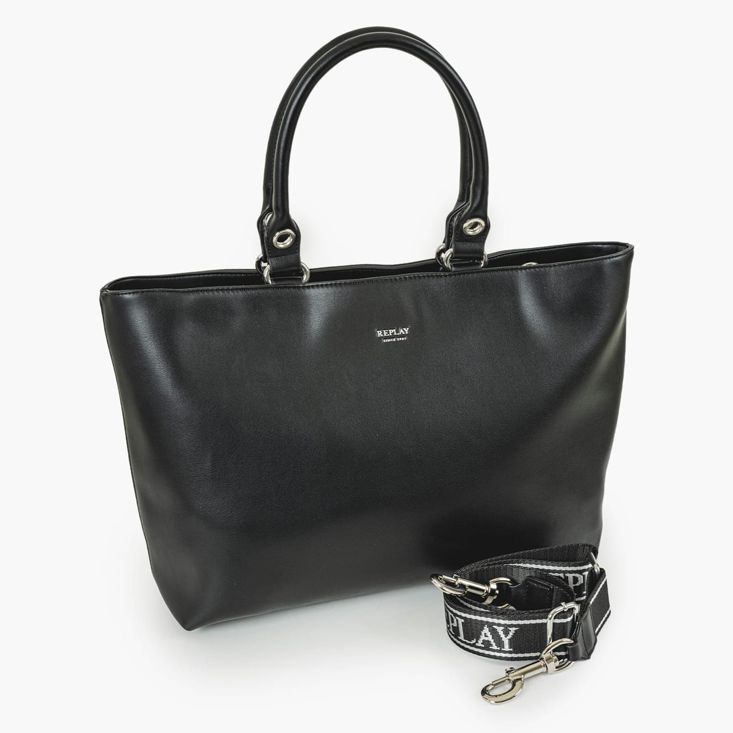 Γυναικείες Τσάντες FW3740 Μαύρο ECOleather Replay Γυναικείες Τσάντες FW3740 Μαύρο ECOleather Replay