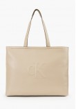 Γυναικείες Τσάντες Sculpted.Slim Μπεζ ECOleather Calvin Klein
