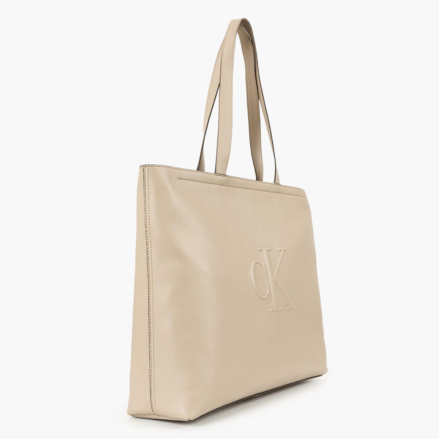 Γυναικείες Τσάντες Sculpted.Slim Μπεζ ECOleather Calvin Klein
