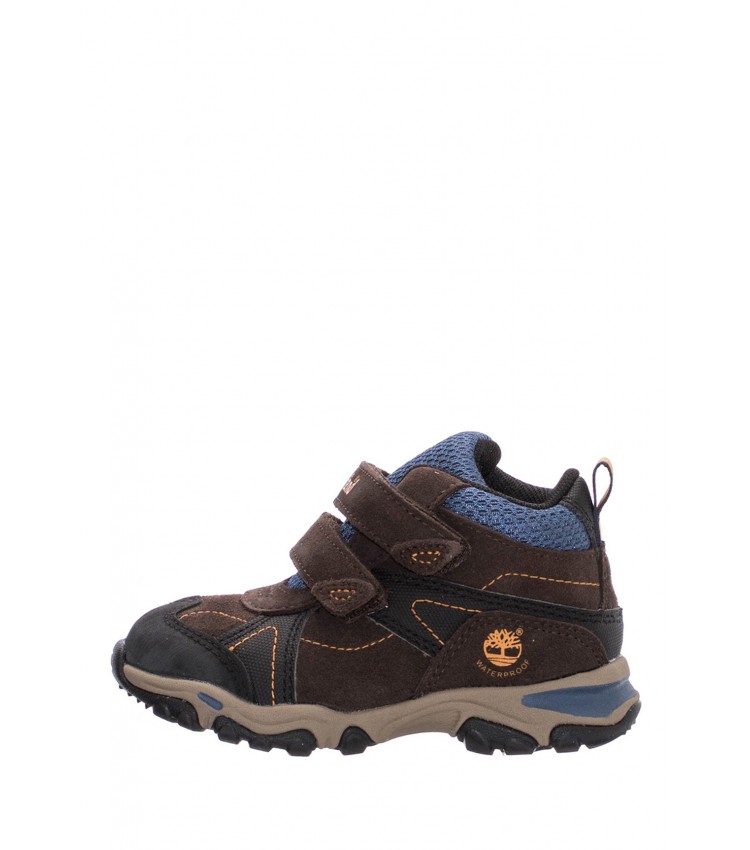 Kids Boots A147X Brown Suede Leather Timberland