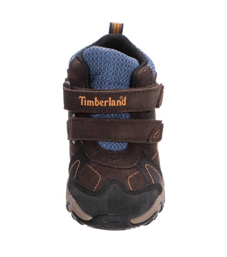 Παιδικά Μποτάκια A147X Καφέ Δέρμα Καστόρι Timberland