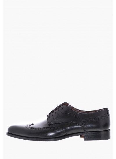 Men Shoes T514 Black Leather Philippe Lang