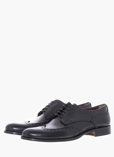 Men Shoes T514 Black Leather Philippe Lang