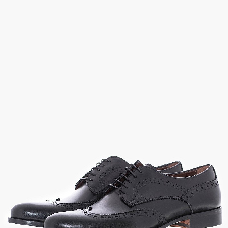 Men Shoes T514 Black Leather Philippe Lang