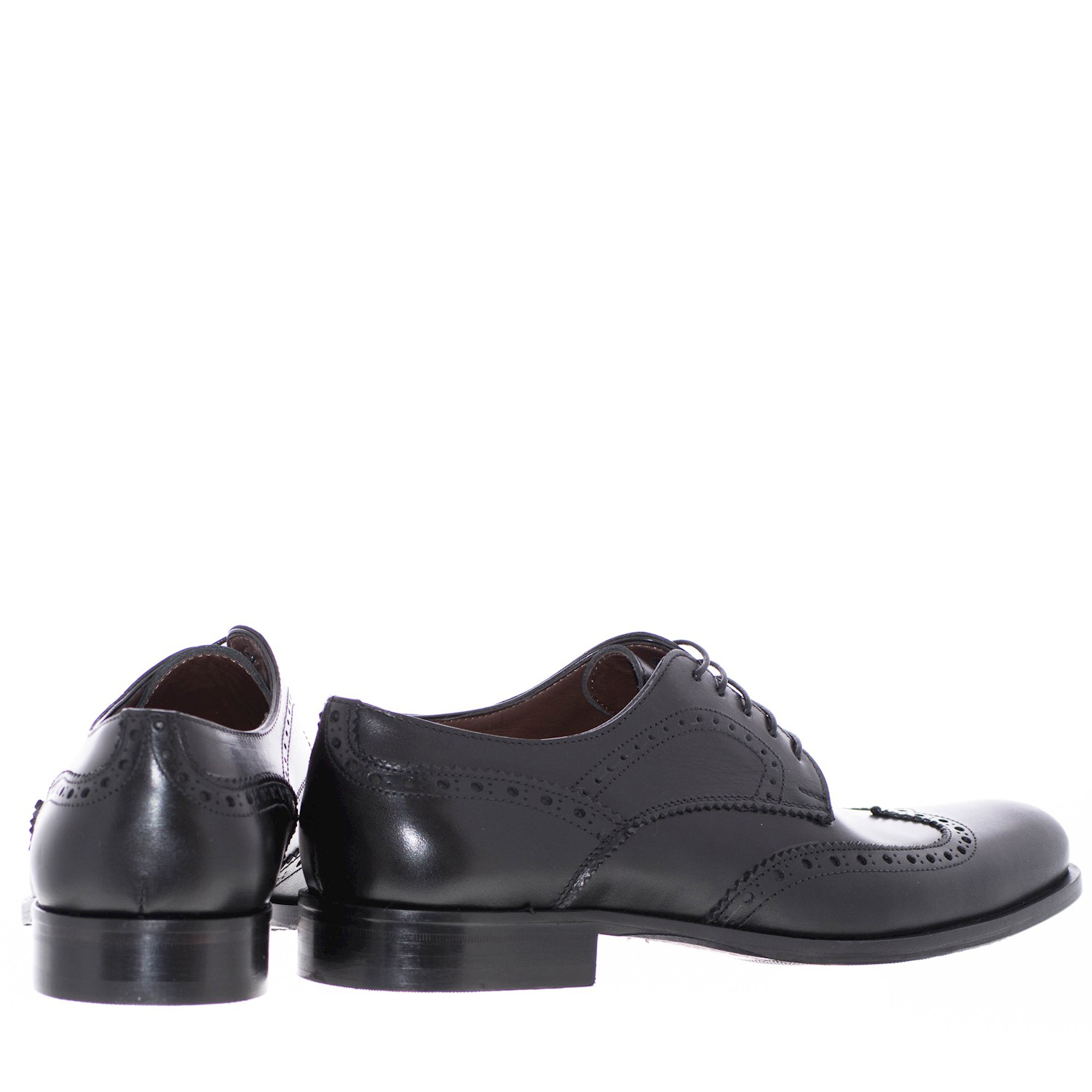 Men Shoes T514 Black Leather Philippe Lang Men Shoes T514 Black Leather Philippe Lang