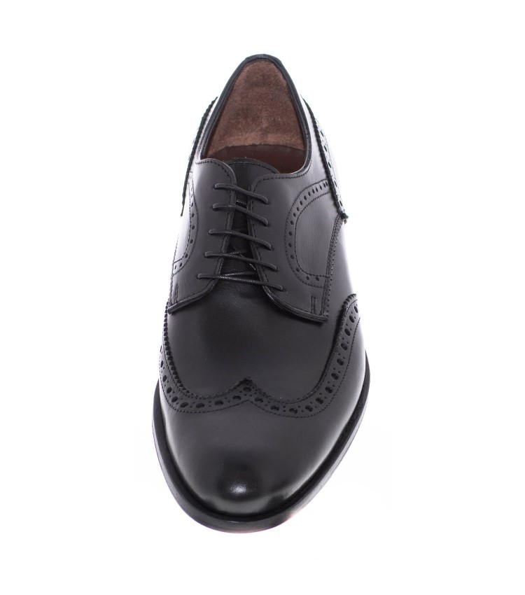 Men Shoes T514 Black Leather Philippe Lang