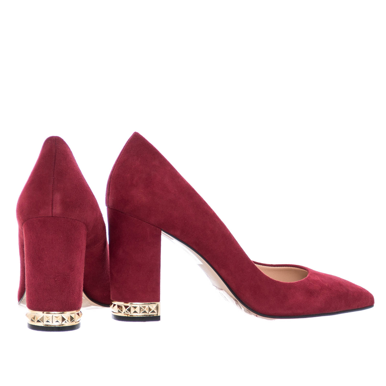 Γόβες & Slingbacks Ψηλές Mourtzi 853K00P-Bordo