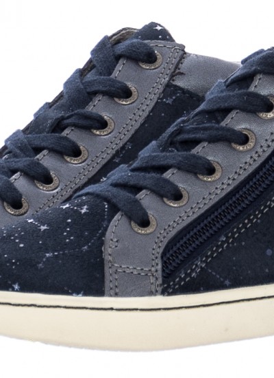 Παιδικά Μποτάκια 572061 Μπλε Δέρμα Καστόρι Kickers